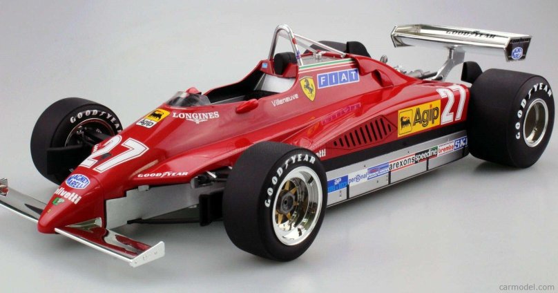 Ferrari 126c2 Test Villeneuve