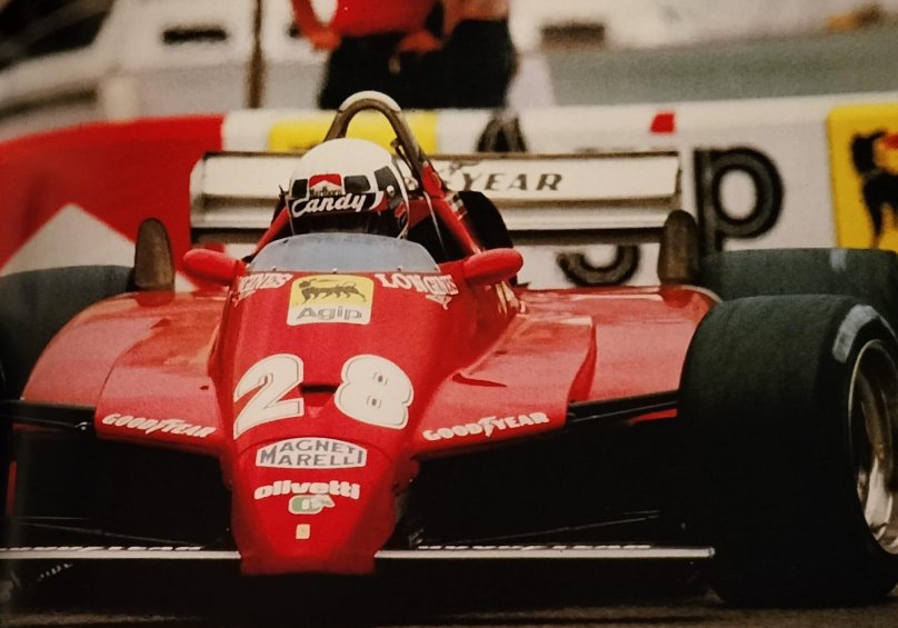 Ferrari 126c2 задний фонарь