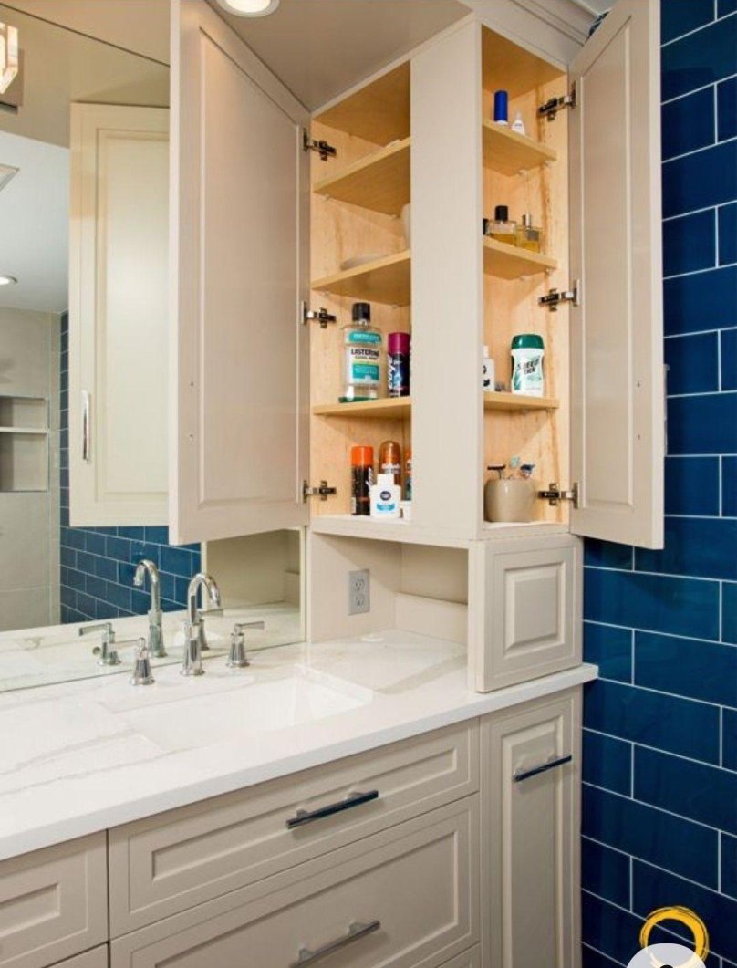 Шкаф над раковиной