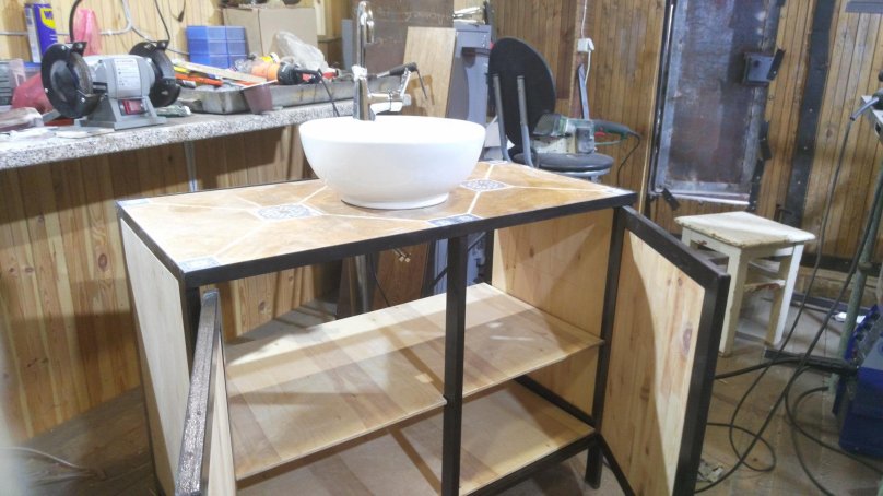 Подстолье для раковины лофт