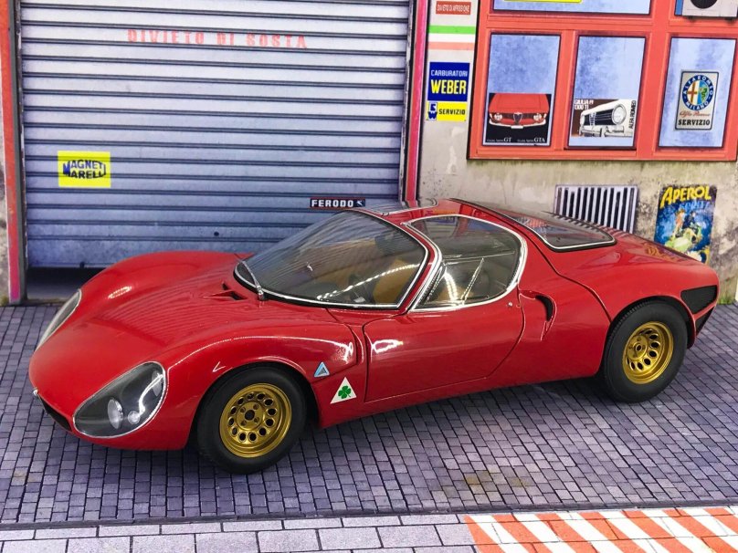 Альфа Ромео 33 страдале