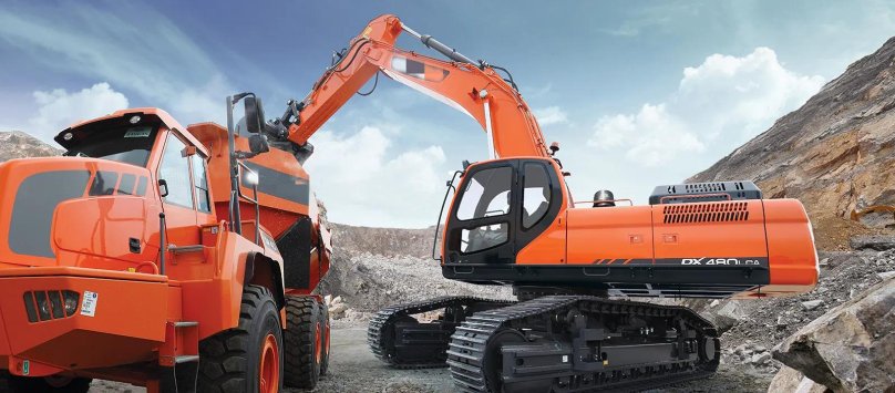 Doosan dx490lc-7m
