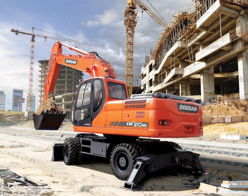 Doosan dx210w