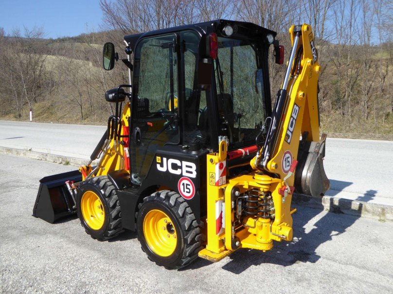 Мини экскаватор погрузчик JCB 1cx