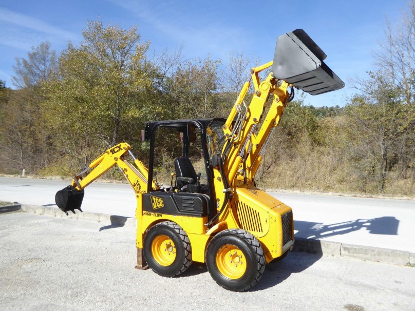 Мини экскаватор погрузчик JCB 1cx