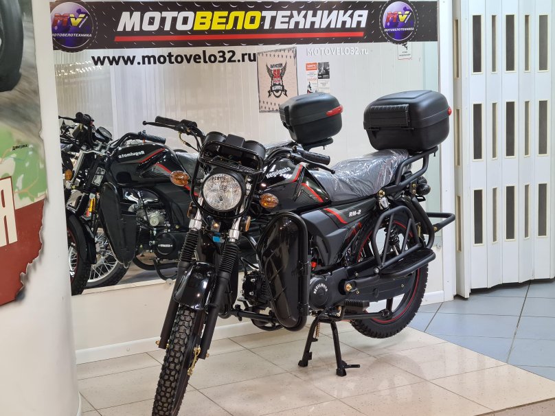 Мопед Regulmoto Alpha RM-2 черны