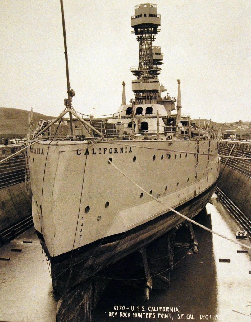 USS California BB-44