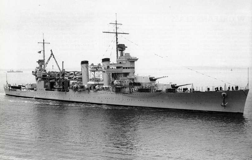 Крейсер США второй мировой