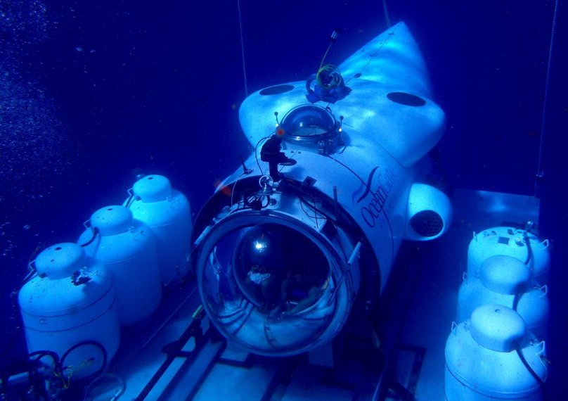 Гибель титана Батискаф