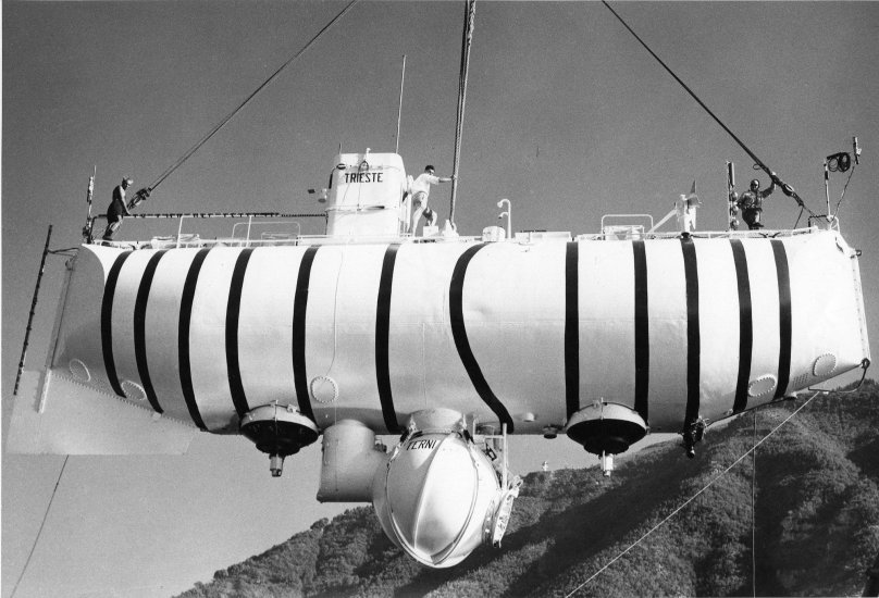 Жак Пикар Батискаф Триест