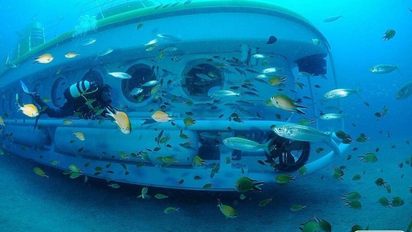 Батискаф в Египте Хургада