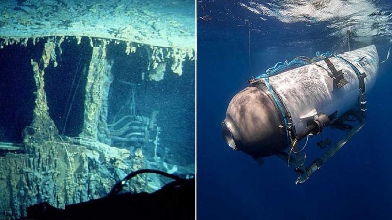 Титан затонул Батискаф