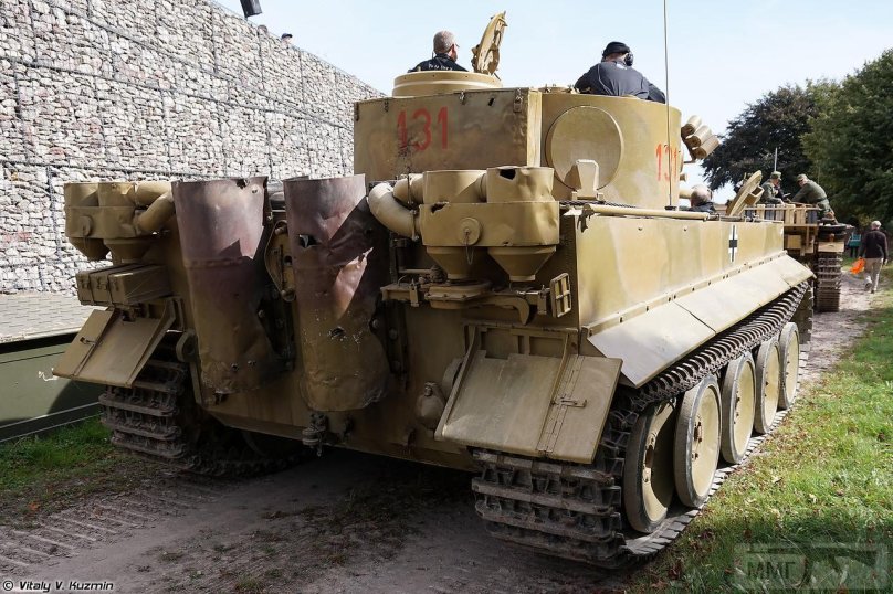 Тигр 131 в музее