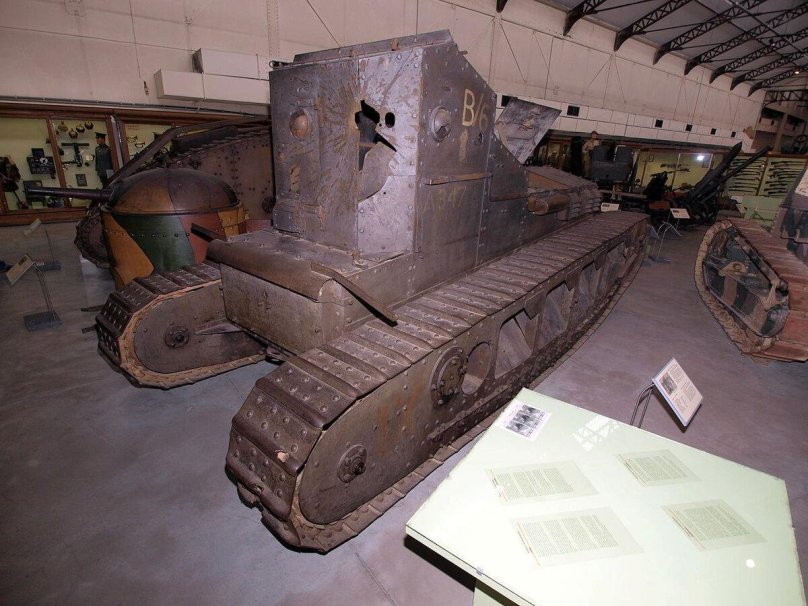 Танк MK A Whippet красной армии