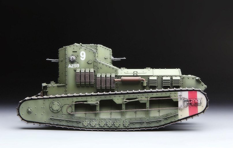Meng сборная модель "Meng" TS-021 "танк" British Medium Tank MK.A Whippet 1/35