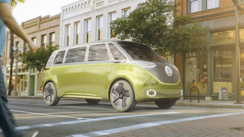 Электромобиль Volkswagen ID Buzz