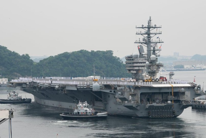 Авианосец USS Ronald Reagan