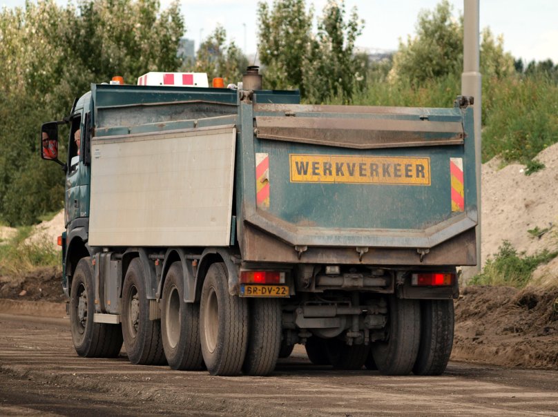 Терберг с прицепом