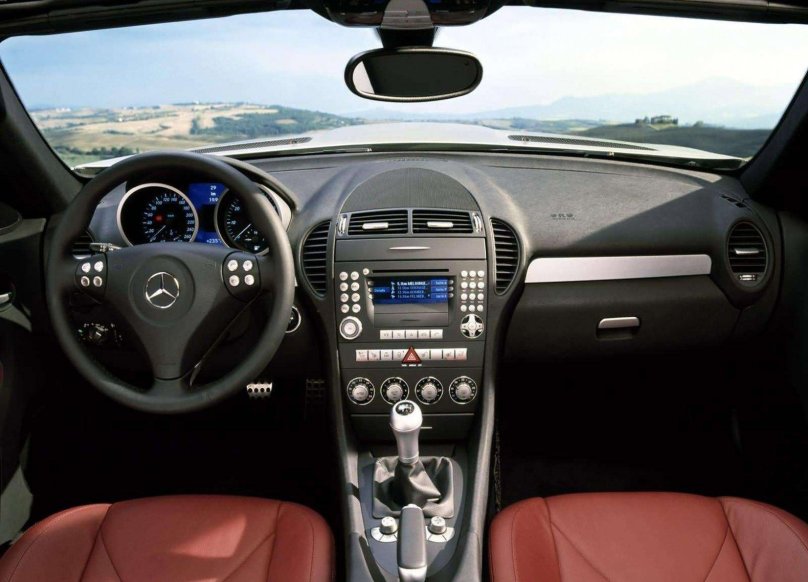 Mercedes-Benz SLK-класс, 2004 панель