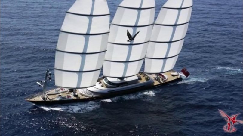 Парусная яхта Maltese Falcon