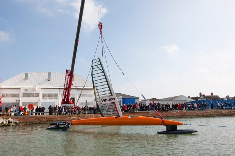 Парусник Vestas Sailrocket 2