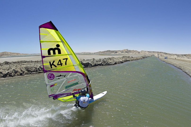 Рекорд скорости на виндсерфинге