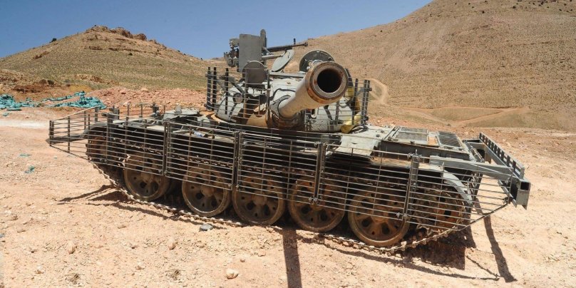 Противокумулятивные экраны т-72