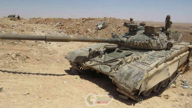 Т-72 Урал в Сирии