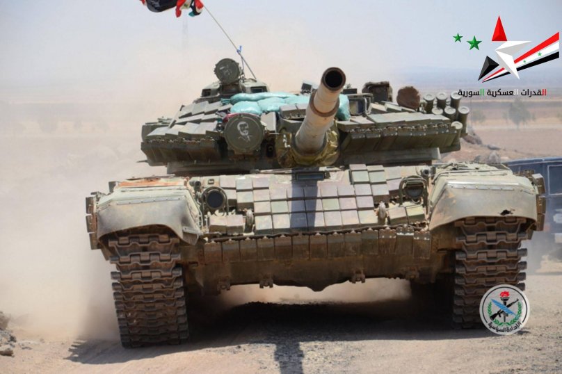 Т-72ав Turms-t в Сирии