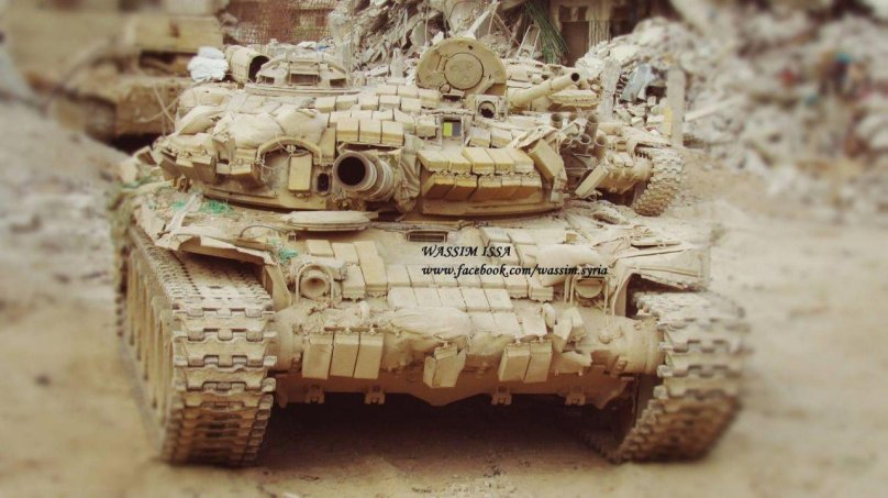 Т-72б3 в Сирии