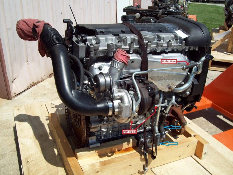 Двигатель Вольво b5254t2