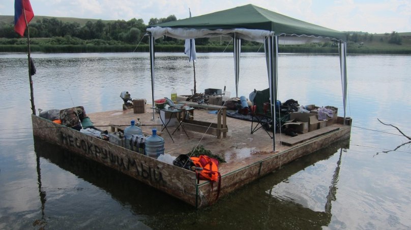 Понтон для рыбалки