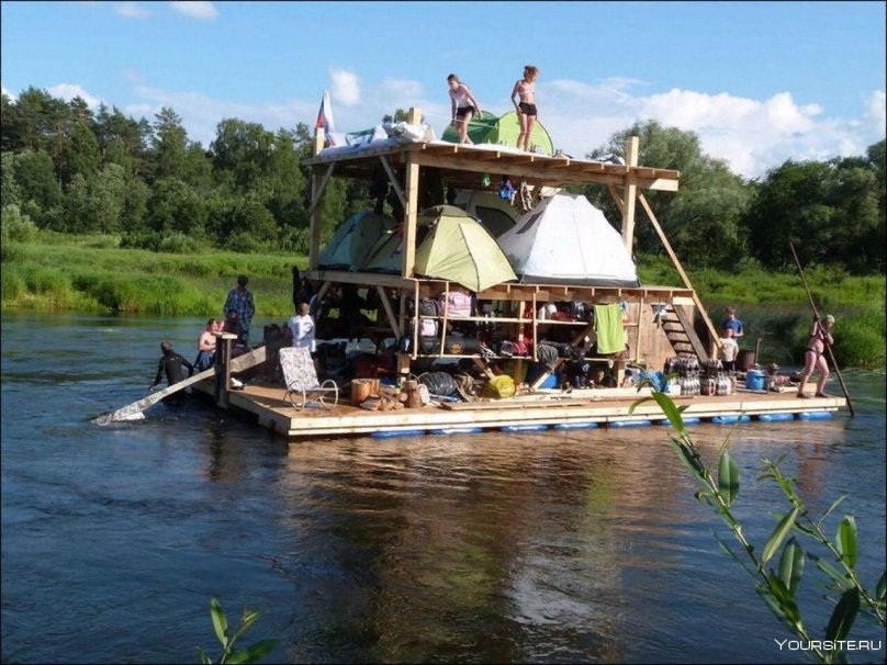 Катамаран бухлоход