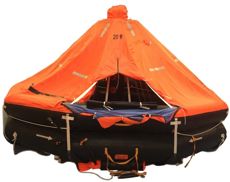 Плот спасательный надувной ПСН-20мк