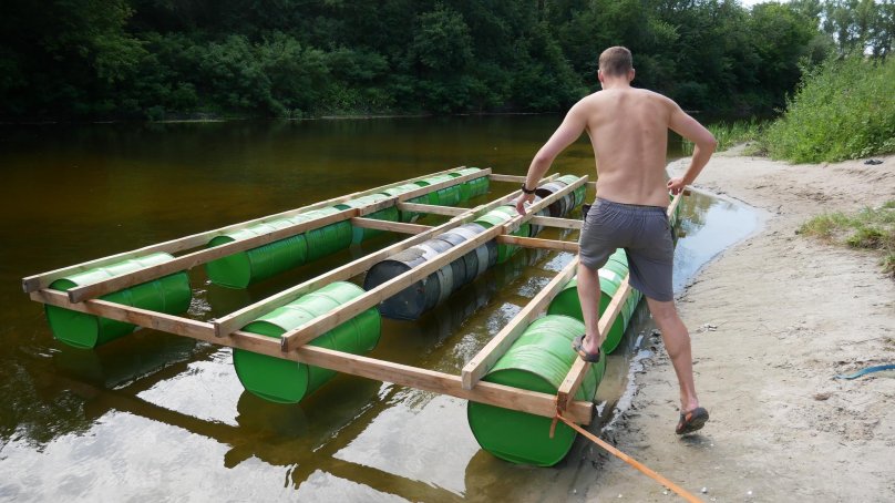 Сплав на плоту