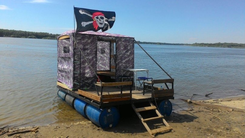 Катамаран бухлоход