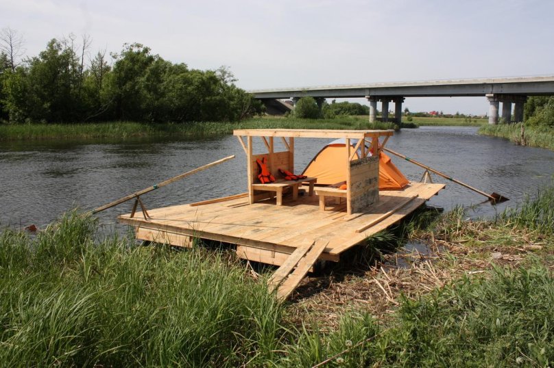 Постройка плота