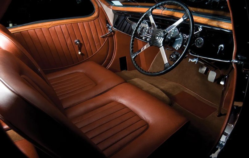 Talbot Lago t150 салон