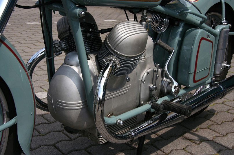 Немецкий мотоцикл Виктория