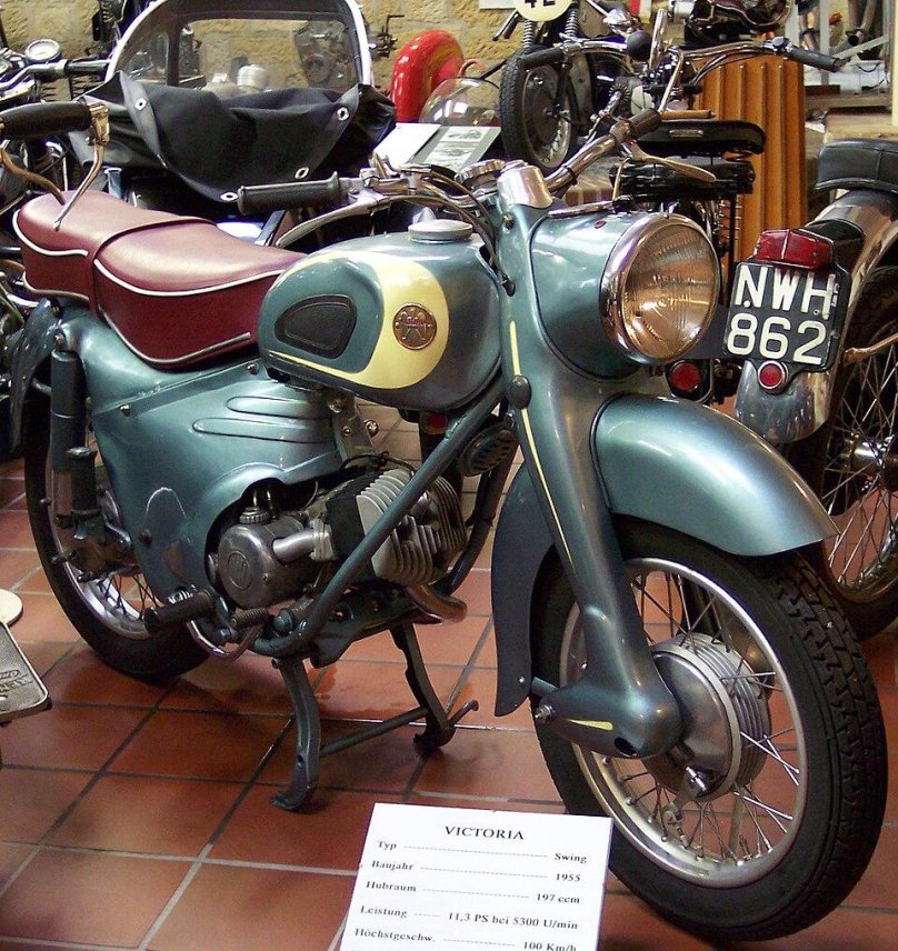 Мотоцикл Виктория 1939