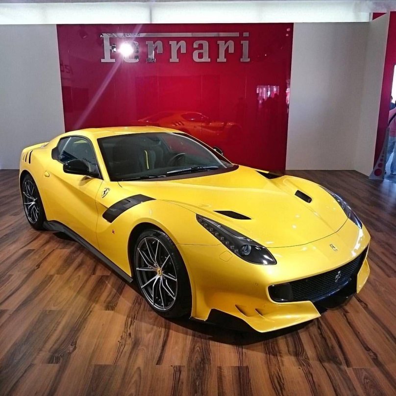 The most expensive car Yellow