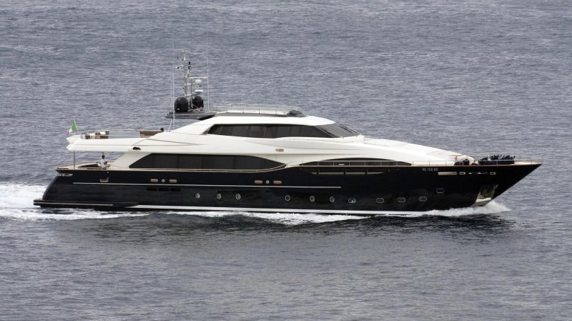 Берлускони на яхте