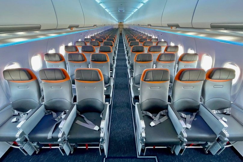 Airbus a321neo салон