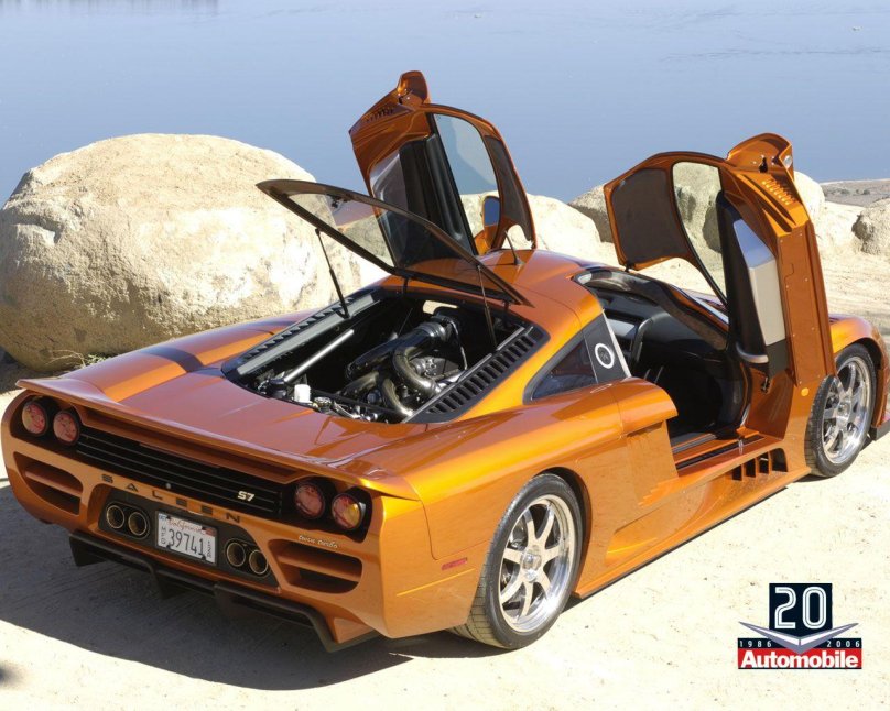 Машина Saleen s7 Turbo