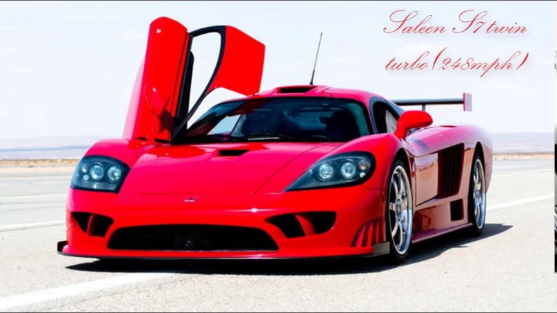 Машина Saleen s7 Turbo