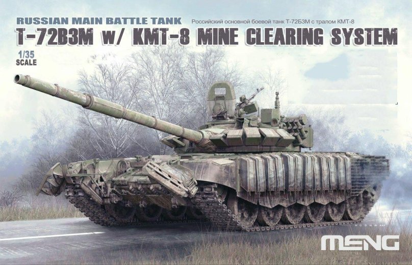 Meng model TS-053 Т-72б3м с КМТ-8 "операция z" 1/35
