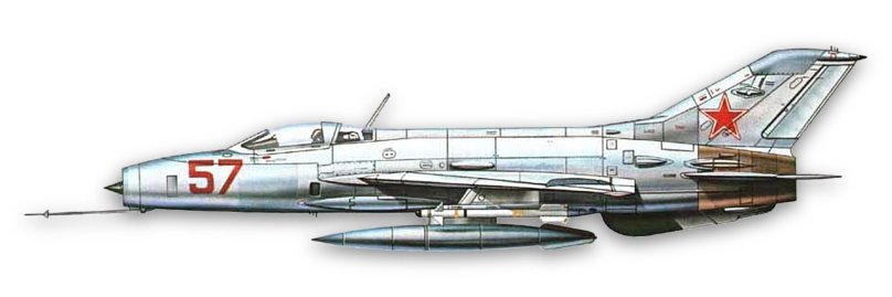 Самолет миг-21ф