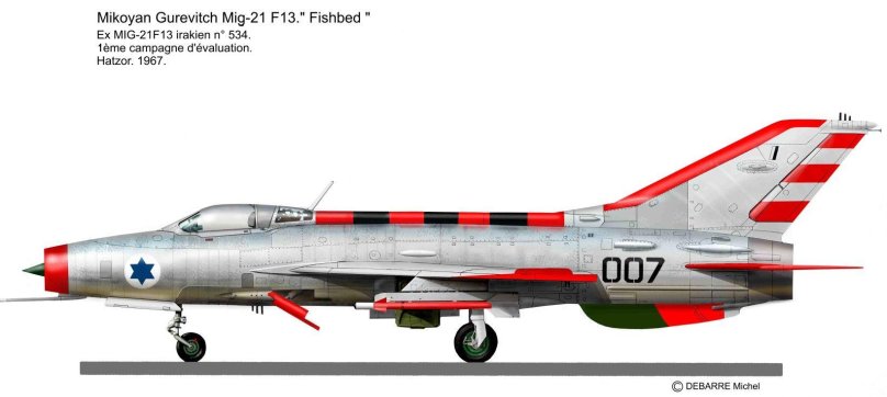 Миг 21 бис схема окраски
