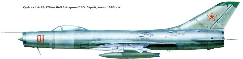 Самолет Су 9 перехватчик