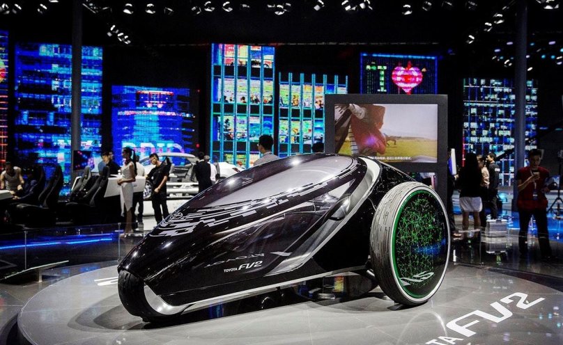 Выставка автомобилей будущего